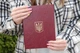 Твердая папка для вручений и подписи листов формата А5 красного цвета - изображение 1