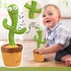 Игрушка CACTUS Dancing Cactus Музыкальная Танцующий Поющий Кактус Повторюшка (14917) - изображение 4
