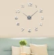 Настенные часы бесшумные DIY Clock NEW 50-120 см Зеркальные - изображение 9