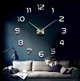 Настенные часы бесшумные DIY Clock NEW 50-120 см Зеркальные - изображение 12