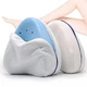 Подушка UKC Contour Leg Ортопедическая для ног и коленей 24х23 см под ноги для сна (1750) - изображение 2