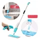 Портативная швабра с распылителем Water Spray Mop Ave, Синяя - изображение 8