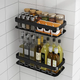 Органайзер для ванної кімнати на стіну 30х13х5, 5см Bathroom Shelf Настінна полиця у ванну - зображення 10