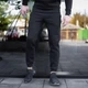 Штаны мужские Djog 007 Pobedov на флисе XXXL черные (24333) - изображение 1