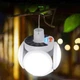 Светильник лампа Bailong BL-2029/7693 светодиодная LED люстра кемпинговая с солнечной батареей аккумуляторная раскладная Белая - изображение 1