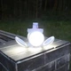 Светильник лампа Bailong BL-2029/7693 светодиодная LED люстра кемпинговая с солнечной батареей аккумуляторная раскладная Белая - изображение 5