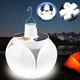 Светильник лампа Bailong BL-2029/7693 светодиодная LED люстра кемпинговая с солнечной батареей аккумуляторная раскладная Белая - изображение 9