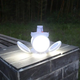 Светильник лампа Bailong BL-2029/7693 светодиодная LED люстра кемпинговая с солнечной батареей аккумуляторная раскладная Белая - изображение 14