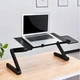Столик трансформер для ноутбука Laptop Table T8 з охолодженням - зображення 8