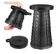 Складной телескопический стул для рыбалки пикника Telescopic stool Черный - изображение 1