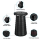 Складной телескопический стул для рыбалки пикника Telescopic stool Черный - изображение 3