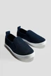 Слипоны темно-синие H&M 27 (400010673) - изображение 1