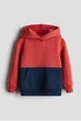 Худи терракотово-синее H&M 92см (400010639) - изображение 1