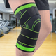 Еластичний компресійний бинт-бандаж наколінник на коліно Knee Support - зображення 11