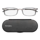 Очки для чтения Thinoptics Brooklyn 2.00, Прозрачные / Чехол черный - изображение 1