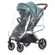Детская прогулочная коляска-книга El Camino DYNAMIC PRO ME 1053G-2 до 22 кг, алюминиевая рама, корзина для покупок, Зеленый - изображение 5