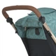 Детская прогулочная коляска-книга El Camino DYNAMIC PRO ME 1053G-2 до 22 кг, алюминиевая рама, корзина для покупок, Зеленый - изображение 13
