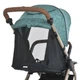 Детская прогулочная коляска-книга El Camino DYNAMIC PRO ME 1053G-2 до 22 кг, алюминиевая рама, корзина для покупок, Зеленый - изображение 14