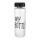 Пляшка для води напоїв My Bottle 500мл з чохлом чорний - зображення 1