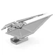 3D пазл металевий винищувач Imperial TIE Striker Star Wars - изображение 3