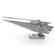3D пазл металевий винищувач Imperial TIE Striker Star Wars - изображение 5