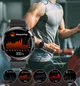Смарт-годинник чоловічий GT4 MAX з ременем і браслетом silver - зображення 6