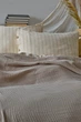 Покрывало Vin San Muslin - Cappuccino Капучино Полуторное 170х220 см (ПТ006589) - изображение 2