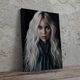 Інтер'єрна картина Біллі Айліш з довгим волоссям, Billie Eilish, 42×30 см (id3871) - зображення 1