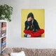 Інтер'єрна картина Біллі Айліш у червоних штанах, Billie Eilish, 37×30 см (id3867) - зображення 8
