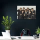 Інтер'єрна картина БТС у чорних костюмах, Bangtan Boys, BTS, кейпоп, 60×85 см (id2649) - зображення 5