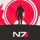 Постер Масс Эффект, Шепард, минималистичный, Mass Effect, плакат для геймера, A3 42×27 см (id3642) - изображение 2