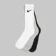 Набор мужских носков высоких хлопковых Nike U Nk V Cush Crew Value SX4508-965 42-46 3 пары Черный/Белый/Серый (685068095474) - изображение 7