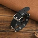 Браслет BL-109 Піратський череп та фігурні шипи - изображение 5