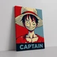 Интерьерная картина Большой Куш, Ван Пис, Монки Д. Луффи, One Piece, Captain, аниме постер, 42×30 см (id3587) - изображение 1