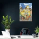Интерьерная картина Семейство Симпсонов на улице, Simpsons, 60×40 см (id1026) - изображение 5