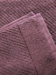 Полотенце Parisa Home Jacquard Cotton - J-111 (500 г/м2) сливовый 70*140 - изображение 3