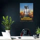 Інтер'єрна картина ПУБГ, гравець у шоломі та краватці, PUBG, Playerunknown's Battlegrounds, 42×30 см (id2730) - зображення 5