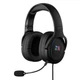 Навушники 2e hg330 7.1 gaming, Black, usb, мікрофон, динаміки 50 мм, підтримка звуку 7.1, rgb підсвічування, 32 Ом, 2 м (2e-hg330bk-7.1) - зображення 1