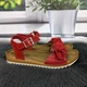 Босоножки женские Inblu красные кожаные 37р (23,5 см) 4467_2 - изображение 8