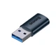 Адаптер перехідник Baseus Ingenuity Series Mini OTG Adaptor USB 3.1 to Type-C (ZJJQ000103) Blue - зображення 4