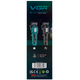 Аккумуляторная машинка для стрижки VGR V-600 GREEN, 6 насадок, регулятор высоты, 7000 RPM, LED дисплей - изображение 3