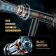 Фен профессиональный VGR V-427, 4 уровня обдува, 3 уровня температуры, 11000 RPM, 3 насадки - изображение 6