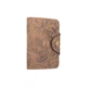 Картхолдер зі шкіри HiArt CH-03 Shabby Olive Let's Go Travel - зображення 3