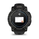 GPS смарт-годинник GARMIN Instinct 3, 45mm, AMOLED, Black Bezel with Black Band - зображення 3