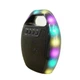 Портативная Bluetooth колонка ESS-109B 5W, с подсветкой, USB, microSD, 210х165х95м Black - изображение 2