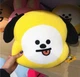 М'яка Іграшка ЧИМІ BT21 Плюшева Подушка CHIMMY ARMY персонаж BTS 22 см Жовтий (00919) - зображення 2