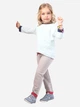 Детские спортивные штаны-джоггеры для девочки Conte Joggy 122 см Grey-Pink (4810226227435) - изображение 3