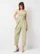 Комбинезон женский Zara 7795/450 S Хаки (00779054506027) - изображение 3