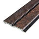 Декоративна рейка Sticker Wall SW-00001747 2900х118х12 мм дерево золота - изображение 1