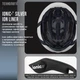 Велосипедный шлем ROCKBROS LK12 Размер L (58-62 см) In-Mold | Ionic+ Матовый малиновый (RB-LK12-6589) - изображение 3